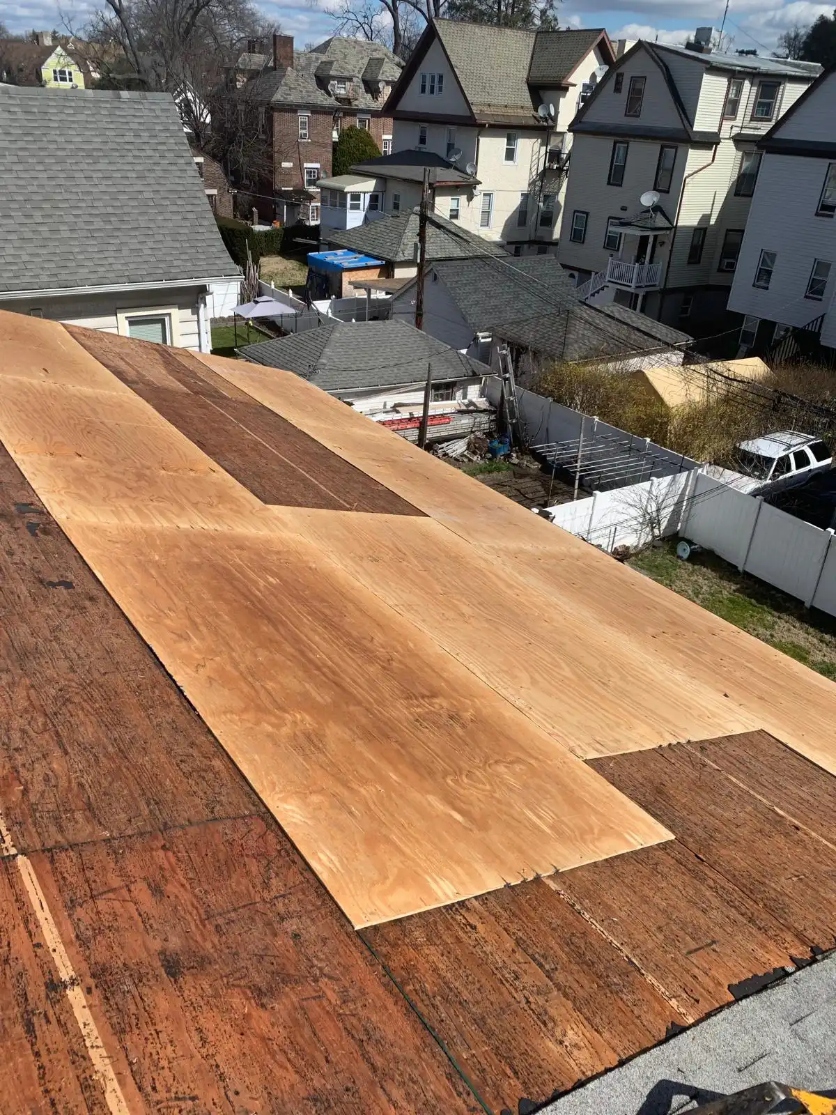 Roofing, gutter, and siding work completed by Miguel And Son Corp in New York, project 08