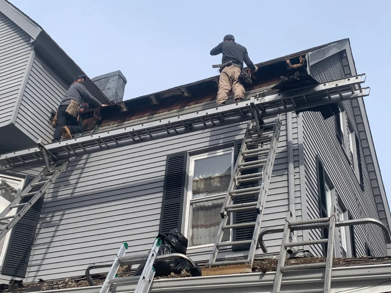Roofing, gutter, and siding work completed by Miguel And Son Corp in New York, project 04
